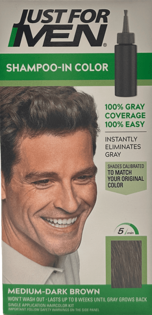 Shampoo-In Color Medium Dark Brown | Just For Men