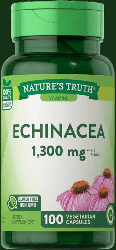 Nature's Truth Echinacea 1300mg - 100 Capsules
