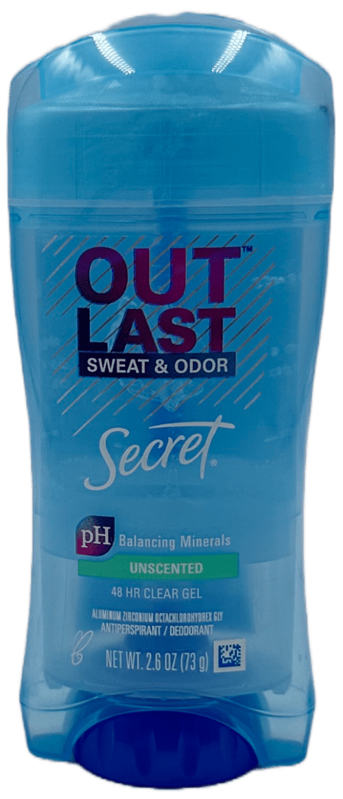 Secret Outlast Deodorant - Sweat & Odor - 2.6 OZ