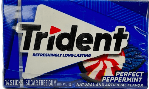 Trident Perfect Peppermint: 14 Sticks of Sugar-Free Freshness