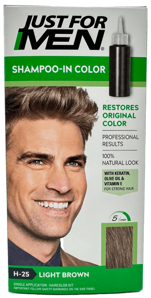 Just For Men Shampoo-In Color H-25 Light Brown