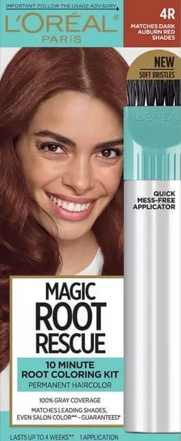 Magic Root Rescue 10-Minute Hair Coloring Kit 4R