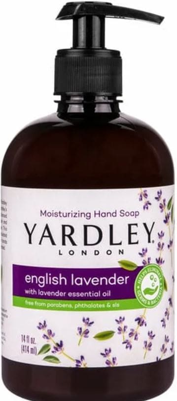 Yardley London 14 oz English Lavender Hand Soap | Gentle Cleansing